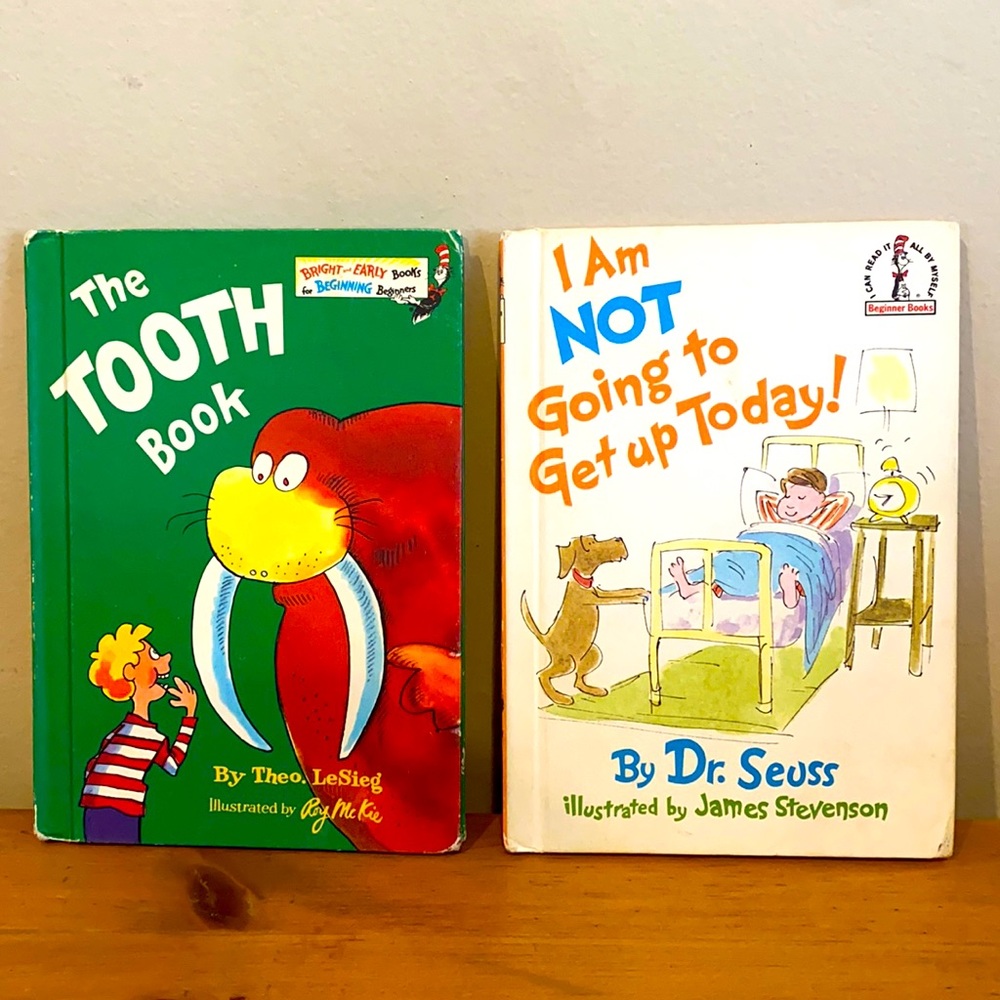 Lot of 2 Dr. Seuss Beginning Reader Books